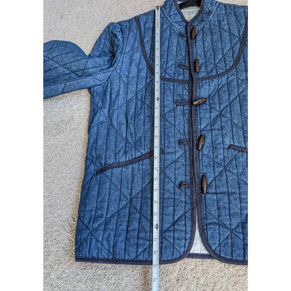 Doen Blue Quilted Jacket - Picture 6 of 8